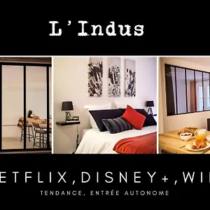 L'indus 3 Etoiles Wifi, Netflix, Disney, Coeur De Bastide Apartamento